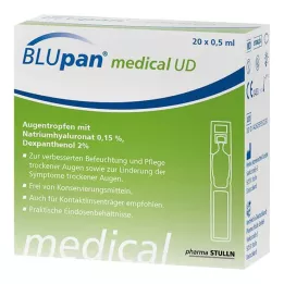 BLUPAN colírio médico UD , 20X0,5 ml