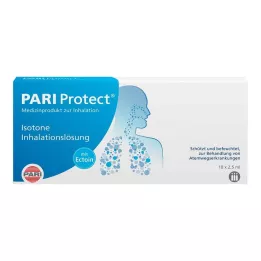 PARI Solução para inalação ProtECT com ampolas de Ectoin, 10X2,5 ml