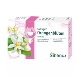 SIDROGA Saquinhos de chá de flor de laranjeira, 20X1,2 g
