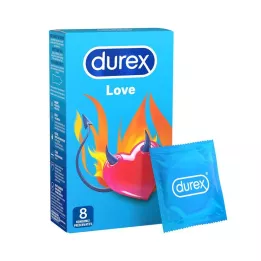 DUREX Preservativos Love, 8 peças