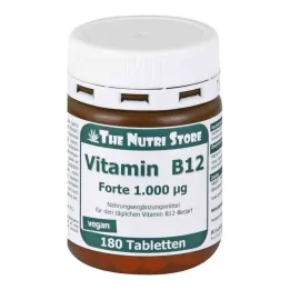 Vitamina B12 1000 [my]g comprimidos Forte (180 peças)