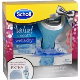 SCHOLL Pedi molhado aveludado &amp; seco VP16, 1 un
