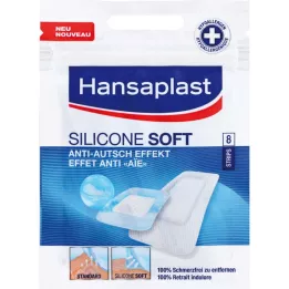 HANSAPLAST Tiras macias de silicone 2 tamanhos, 8 peças