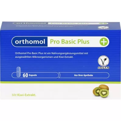 ORTHOMOL Cápsulas Pro Basic Plus, 60 unidades