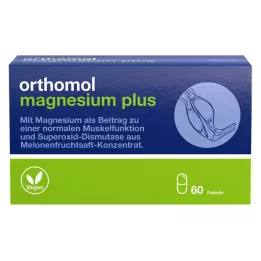 ORTHOMOL Cápsulas de Magnésio Plus, 60 unidades