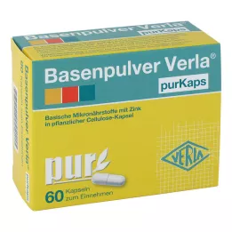 BASENPULVER Verla purKaps, 60 peças