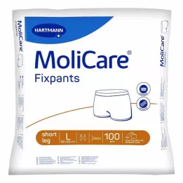 MOLICARE Fixpants de perna curta gr.l, 100 st