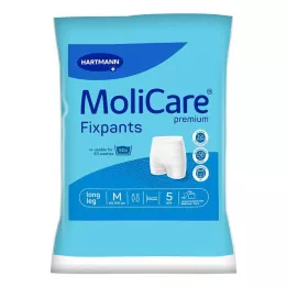 MOLICARE Fixpants Premium perna longa tamanho M, 5 peças