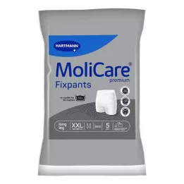 MOLICARE Calças Premium Fixpants perna longa tamanho XXL, 5 peças