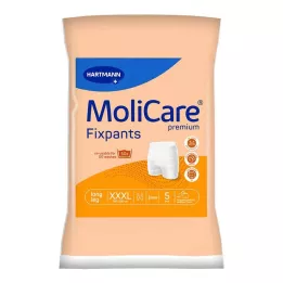 MOLICARE Calças de perna longa Premium Fixpants tamanho XXXL, 5 peças