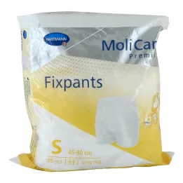 MOLICARE Fixpants Premium perna longa tamanho S, 25 peças