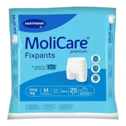 MOLICARE Fixpants Premium perna longa tamanho M, 25 peças