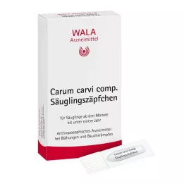 CARUM CARVI comp. Supositórios infantis, 10X1 g