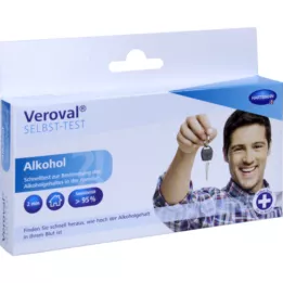 VEROVAL Autoteste de álcool, 1 unidade