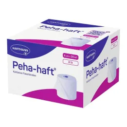 Bandagem de fixação Peha-Haft sem látex 6 cmx20 m, 8 peças
