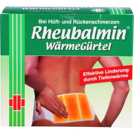RHEUBALMIN Cinto de aquecimento, 3 peças