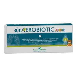 Ampola descartável Gse Aerobiotic Junior para solução inalatória, 10x5 ml