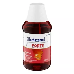 CHLORHEXAMED FORTE solução sem álcool 0,2%, 300 ml