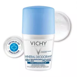 VICHY DEO Roll-on Mineral 48h sem alumínio, 50 ml