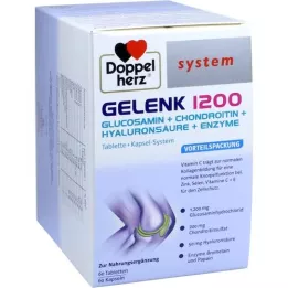 DOPPELHERZ Sistema Joint 1200 60 tampas.+60 abas, 120 unid