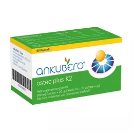 ANKUBERO cápsulas osteo plus K2, 60 unidades