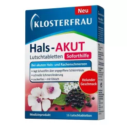 KLOSTERFRAU Garganta-AKUT Pastilhas, 16 unidades