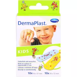 DERMAPLAST KIDS Tiras de gesso 2 tamanhos, 20 peças