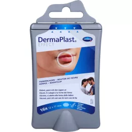 DERMAPLAST EFFECT Emplastro para bolhas de febre, 16 unidades