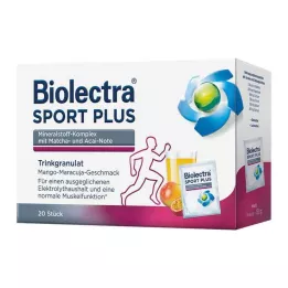 BIOLECTRA Sport Plus Granulado para Beber, 20X7,5 g