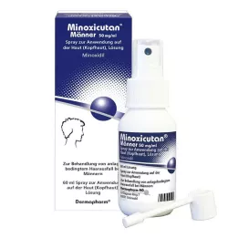 MINOXICUTAN Homens 50 mg/ml spray, 60 ml