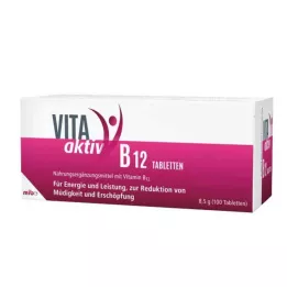 VITA AKTIV Comprimidos de B12, 100 unidades