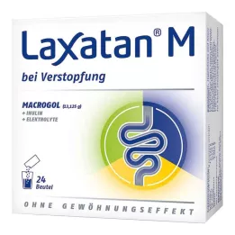 LAXATAN M Grânulos para preparação de suspensão para administração oral, 24 unidades