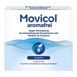 MOVICOL pó sem aroma para uso oral MP, 10 unidades