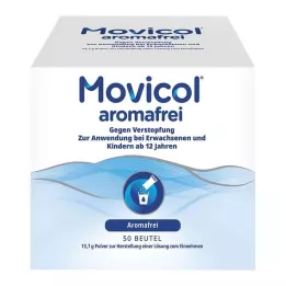 MOVICOL pó sem aroma para uso oral MP, 50 unidades