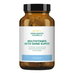 Multivitamínico ativo sem cápsulas de cobre, 120 peças