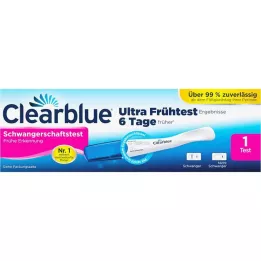CLEARBLUE Teste de gravidez detecção precoce, 1 pc