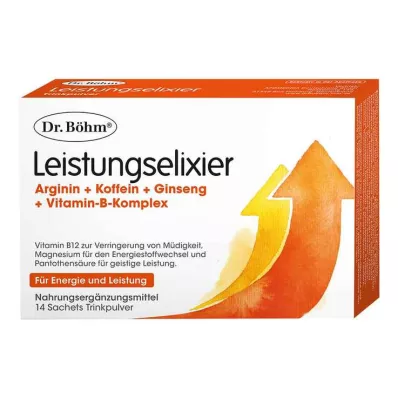 DR.BÖHM Performance Elixir Grânulos Efervescentes, 14 unidades