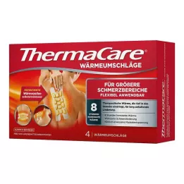 THERMACARE para áreas de dor maiores, 4 peças