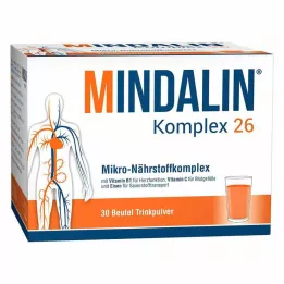 MINDALIN Pó Complexo 26, 30 unidades