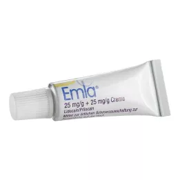 EMLA 25 mg/g + 25 mg/g creme + 2 adesivos Tegaderm, 5 g