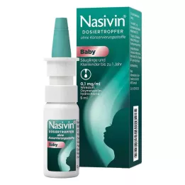 NASIVIN Conta-gotas dosador sem Kons.Baby, 5 ml