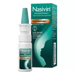 NASIVIN Spray nasal sem consumíveis para crianças pequenas, 10 ml