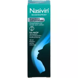 NASIVIN Spray nasal adultos e escolares, 10 ml