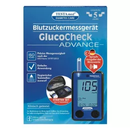 TESTAMED GlucoCheck Advance Star.-Kit mg/dl mmol/l, 1 unidade