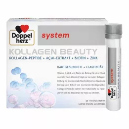 DOPPELHERZ Frascos para beber do sistema Collagen Beauty, 30 unidades