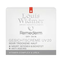 WIDMER Creme facial Remederm UV 20 levemente perfumado, 50 ml