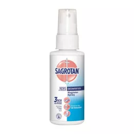 SAGROTAN Spray de bomba de higiene desinfetante, 100 ml
