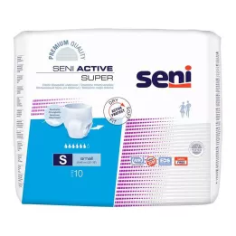 SENI Cuecas descartáveis para incontinência Active Super S, 10 unidades