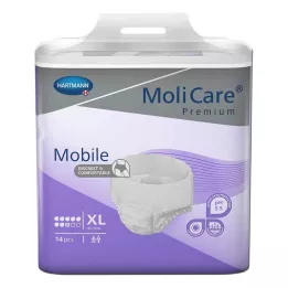 MOLICARE Premium Mobile 8 gotas tamanho XL, 14 unidades