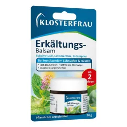 Bálsamo para alívio da gripe Klosterfrau, 20 g